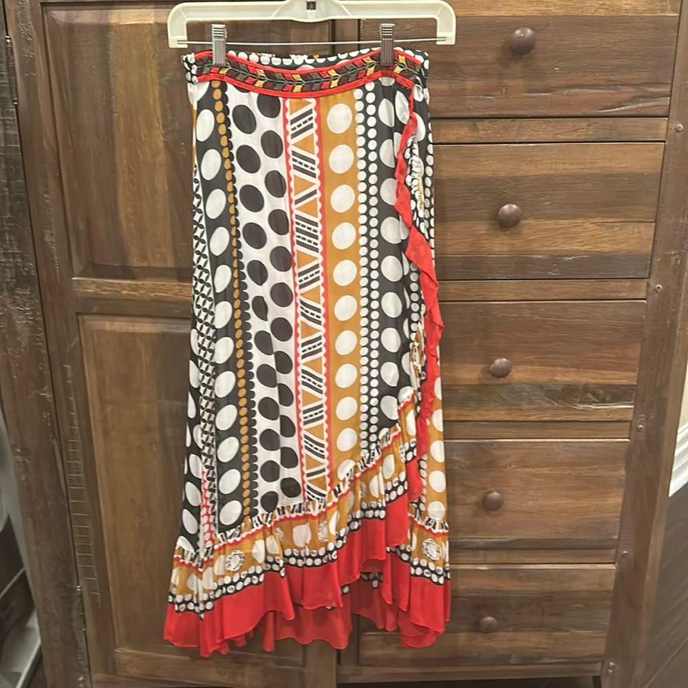 Anthropologie “ Verb” Maxi Wrap Skirt